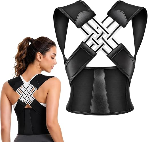 Molded Compression Vest & Posture Corrector Support Belt